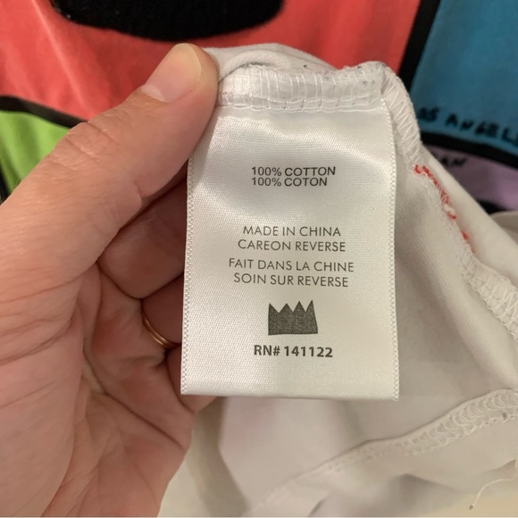 Ron Bass Men’s Villian Mask T Shirt Pop Art Textured Mixed Media Size X Large - Picture 6 of 11